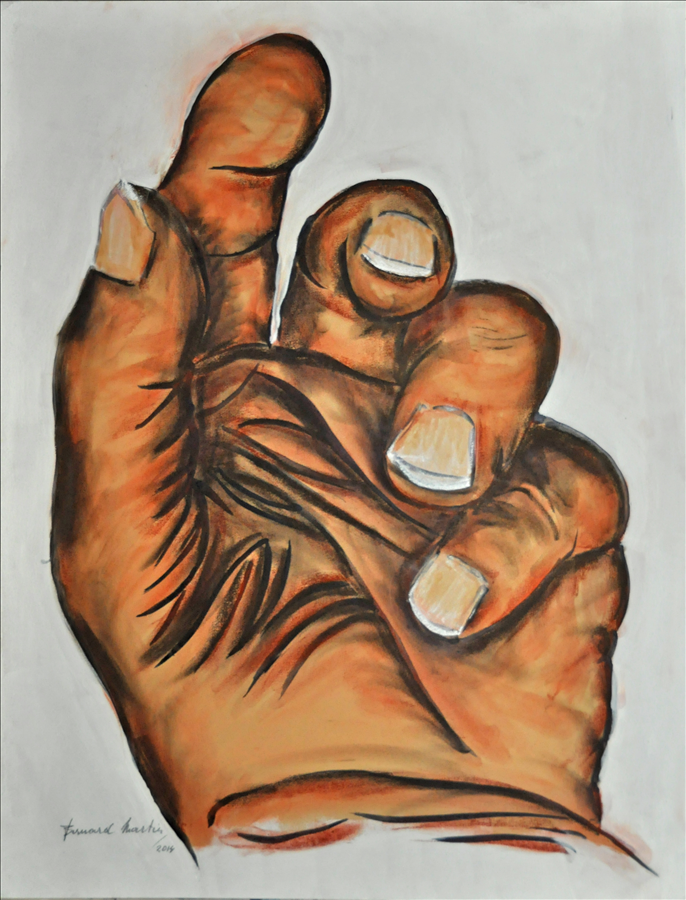 Hand v/d meester